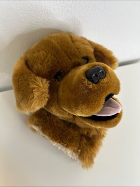 Golf Headcover Golden Retriever, Brown Dog Cover - Daphne - Funny & Cute Gift